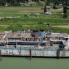 Residents of Mission, BC, told to stay inside after derelict ferry burns