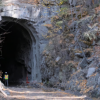 After nearly 3 years, the historic Adra Tunnel on the Kettle Valley Rail Trail is now open