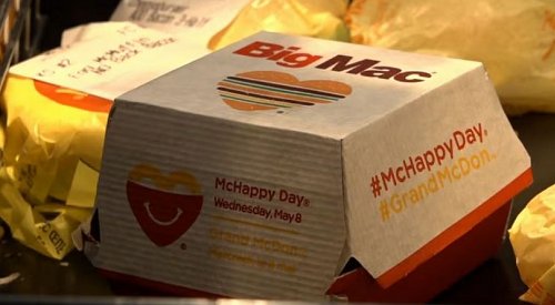 Big Mac for a big cause: Today is the 30th annual McHappy Day