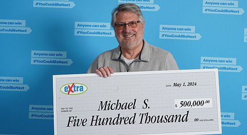 BC Interior man says ‘every day is a celebration now’ after $500K lotto win
