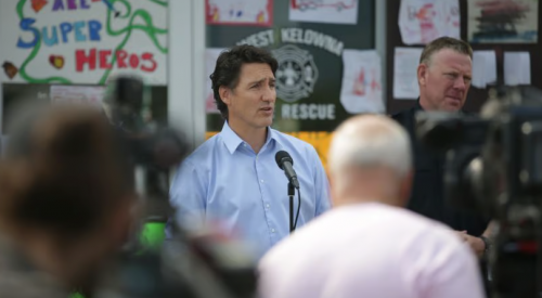 Justin Trudeau to visit the Central Okanagan today