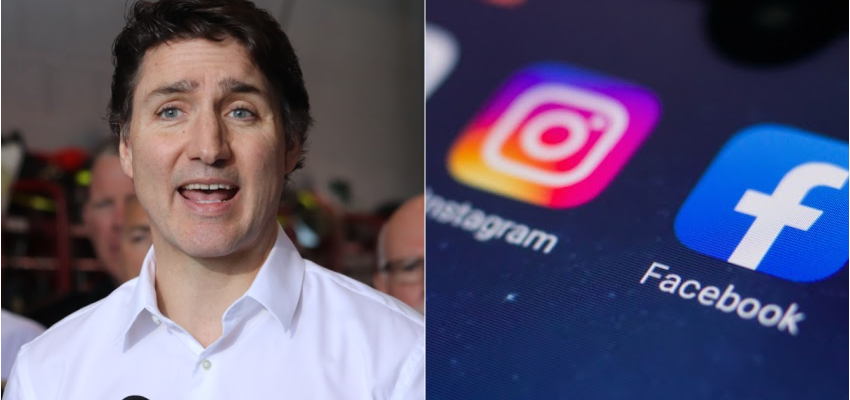 'It's on Meta': Trudeau lays into Facebook during visit to West Kelowna